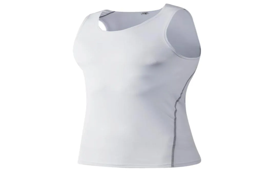 Yuerlian Compression Vest Tops Stringer Bodybuilding Fitness Gym Vest Tees Undershirts Male Sports Running Yoga Shirt Men3397829