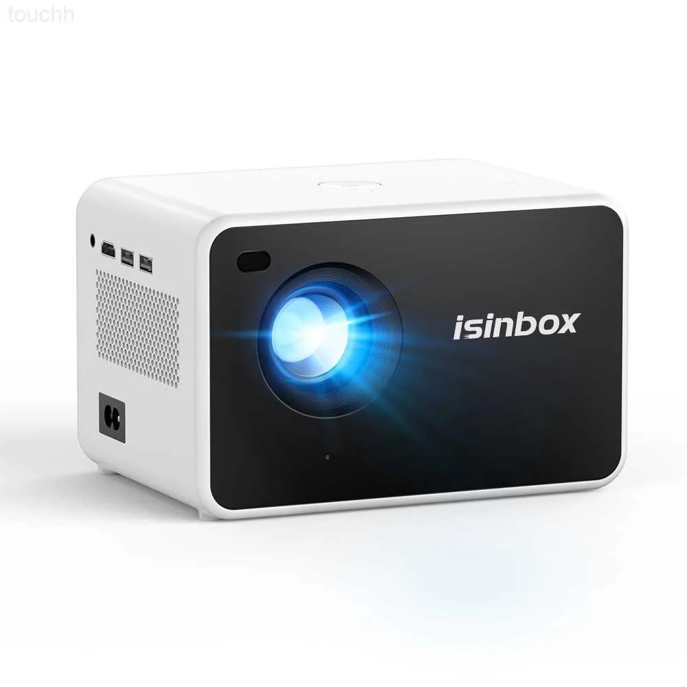 Proiettori iSinbox P2 MINI Supporto per proiettore portatile 1080P HD 5G WiFi 10000 lumen Videoproiettori Home Theater L230923