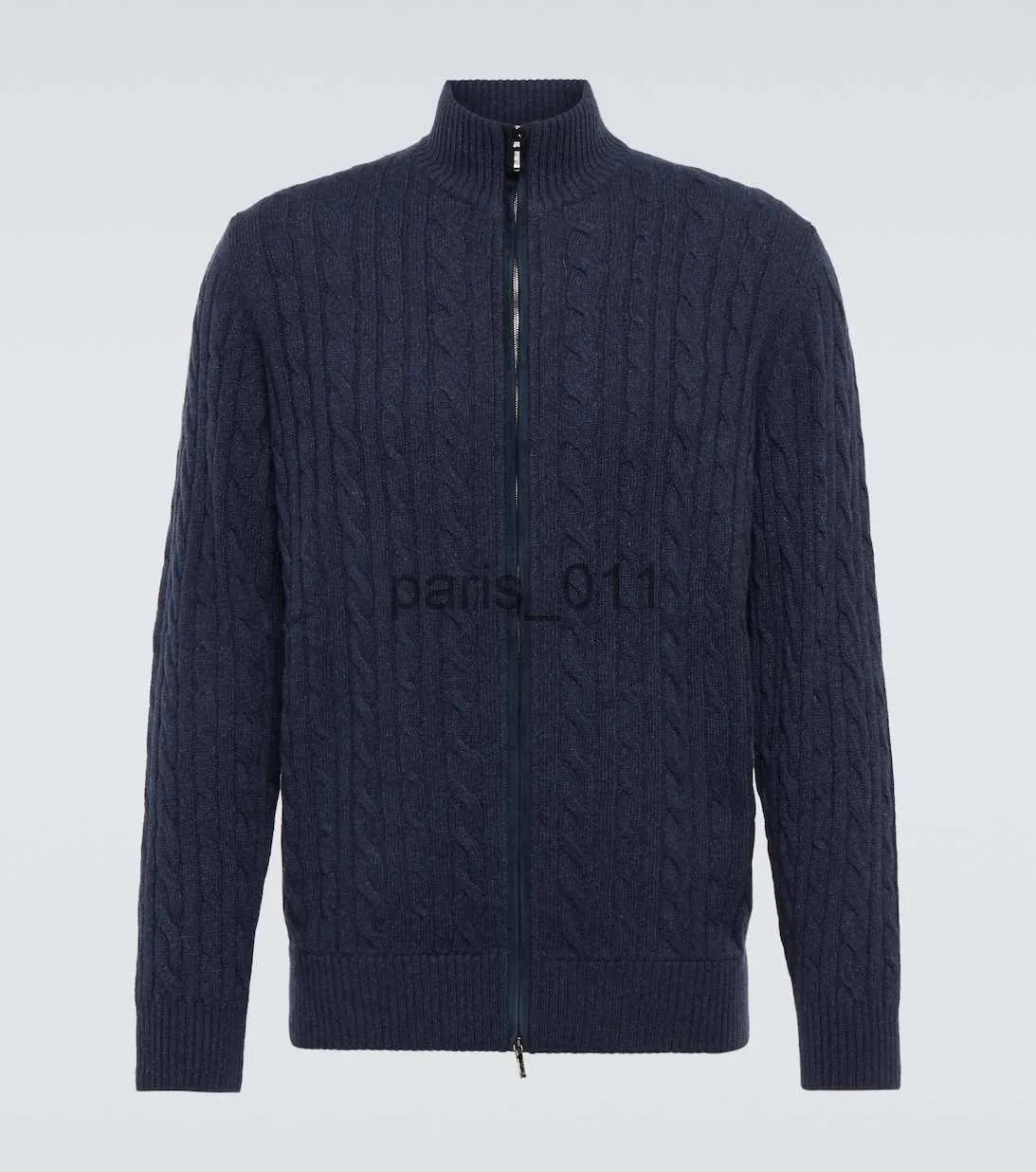 Men's Sweaters Men Sweater Designer European and American Style Autumn and Winter Loro Piana Cable-knit Cashmere Cardigan Casual Shirt x0921