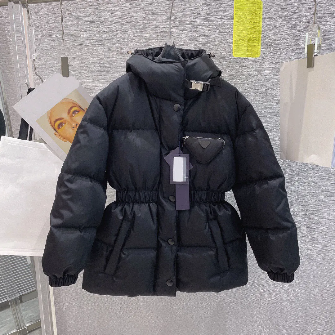 디자이너 재킷 여성 다운 코트 데님 테리 파카 패션 복구 재킷 남성 블레이저 트라이앵글 버지 겨울 두꺼운 코트 메가 -12 CXG9217