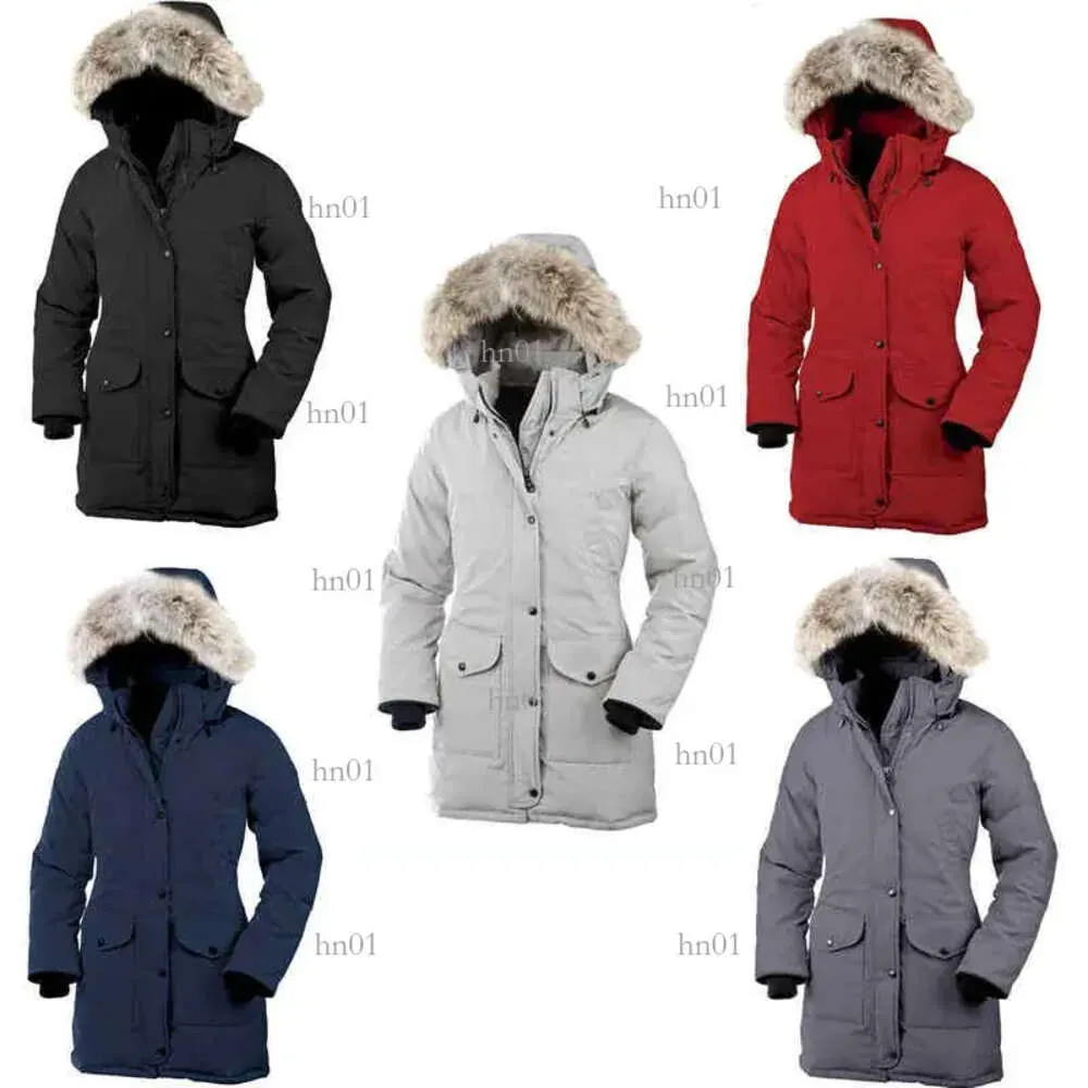 New Fashion Womens Winter Long Down Puffer Coat With Big Real Wolf
