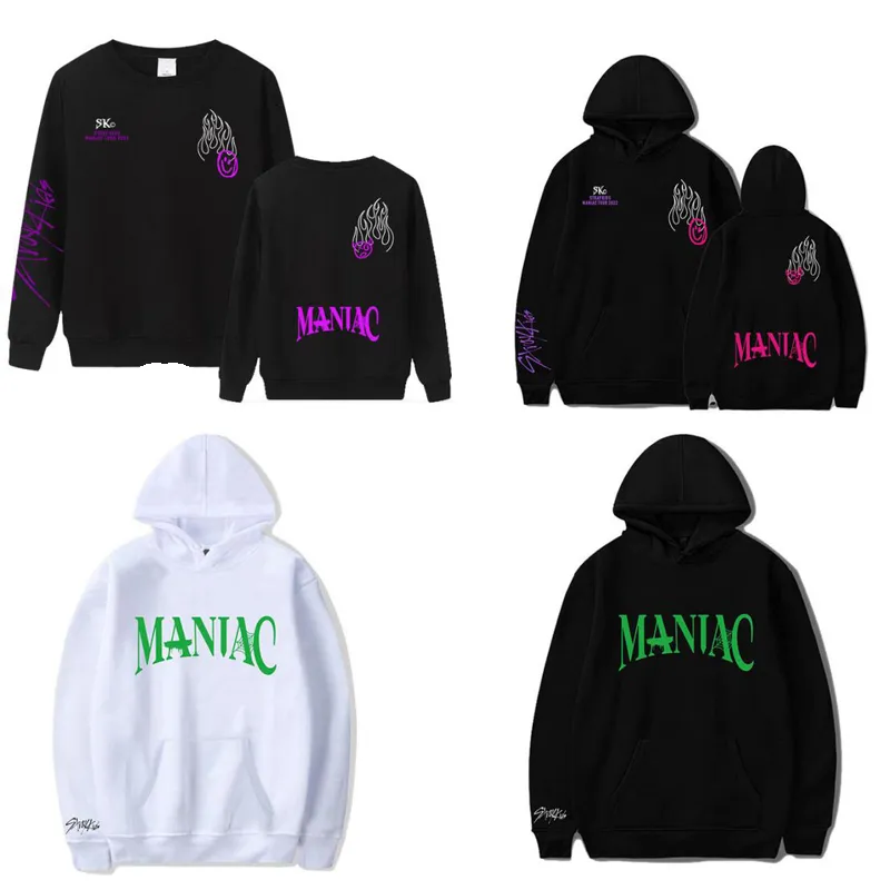 DHgate.com:Stray Kids Maniac 2024 World Tour Casual Joggers