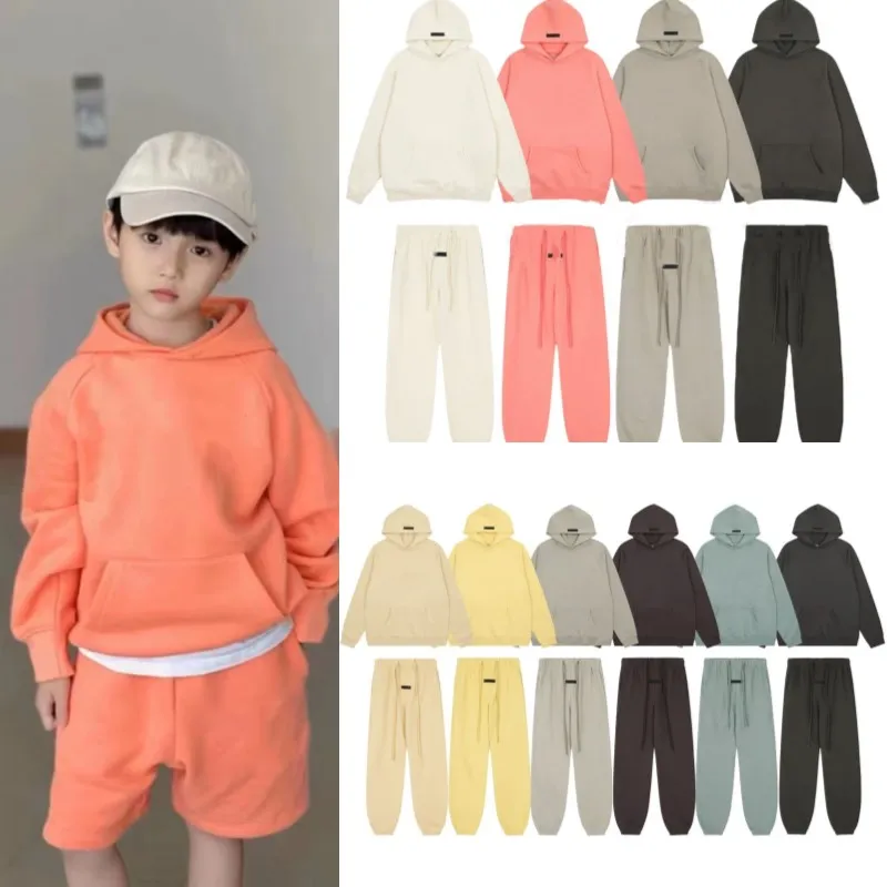 Vêtements pour enfants Ess Vêtements Ensembles Sweats à capuche Sweat à capuche Manteaux pour bébés Garçons Filles Vêtements de marque Mode Printemps Pull Sweatshirts Lâche Survêtement