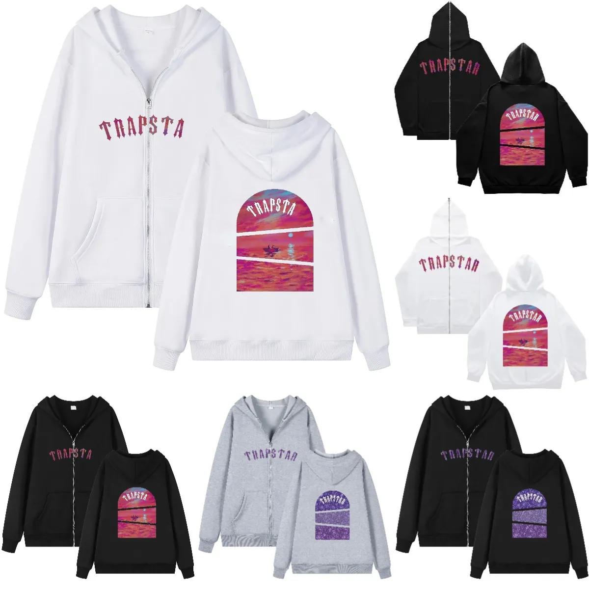 Trapstar Designer Brand Tracksuit Classic Embroidery Mens Hoodie