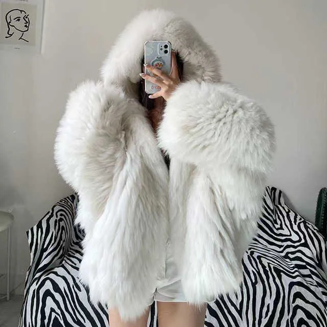 Winter Jackets for Women 2023 Imitation Fox Fur Coat Women Korean