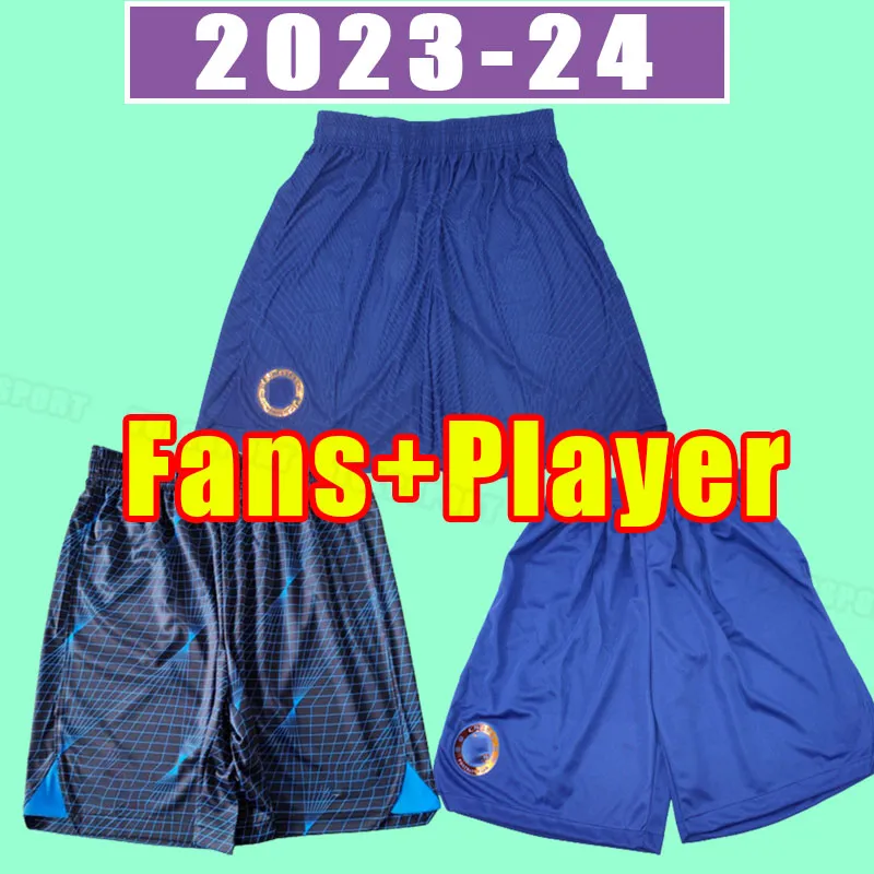 2023 CFC soccer shorts STERLING KOULIBALY ZIYECH PULISIC MOUNT KANTE HAVERTZ WERNER ABRAHAM CHILWELL GIROUD 2024 SAUL 23 24 football pants grey third fans player