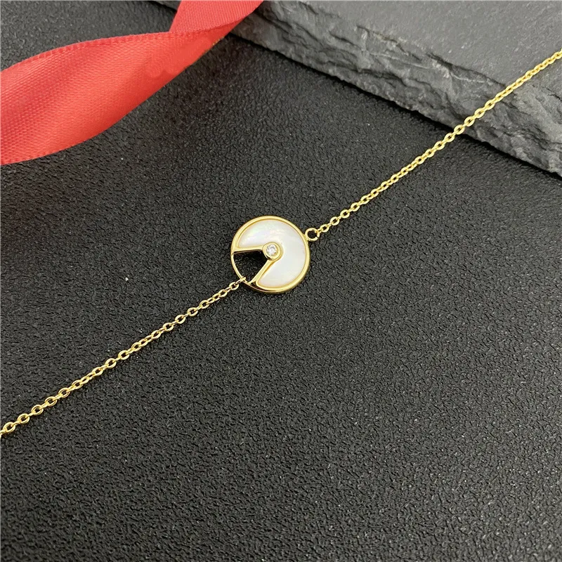 amulette de braccialetto braccialetto di fascino gioielli di moda per le donne 18K oro aumento argento agata conchiglia trifoglio Bracciale gioielli designer festa regalo di natale dhgate