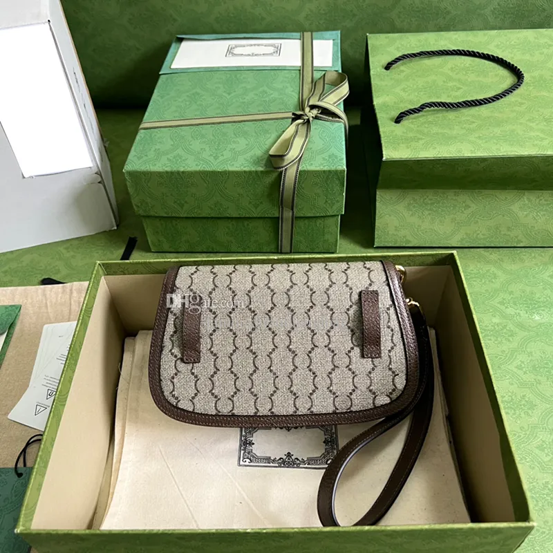 Designer Clutch Bag 22cm Luxury Canvas Handbag 10A Mirror Quality