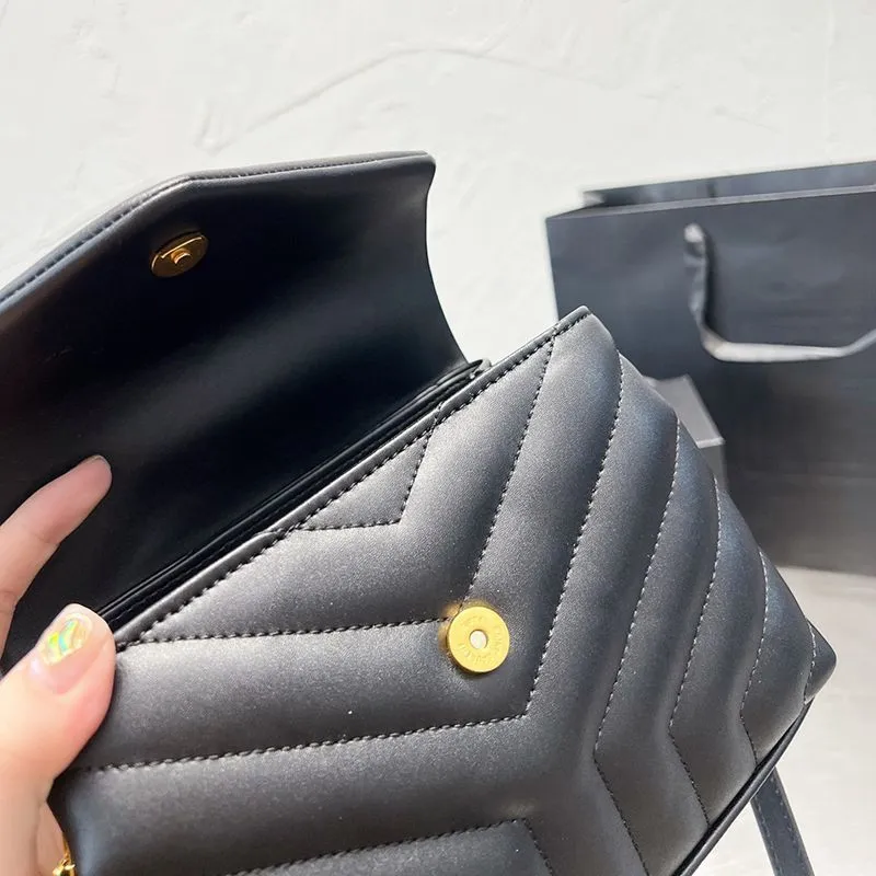 Handtasche Loulou Smalll Designer-Handtaschen Luxustaschen Mode Umhängetaschen Umhängetaschen Leder Damen Messenger Bag