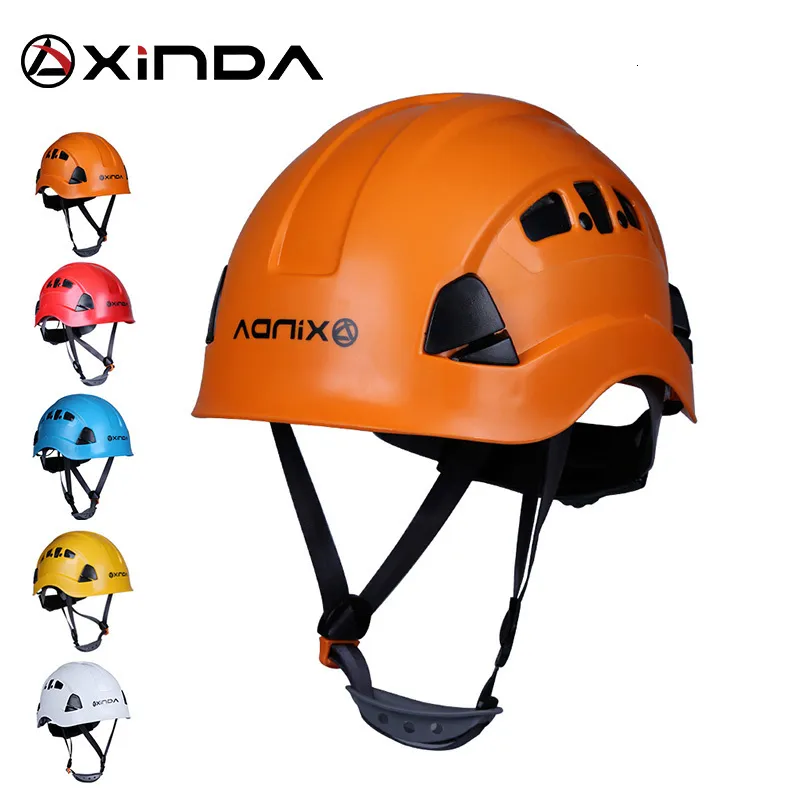 Casques de ski Xinda professionnel alpiniste escalade casque sécurité protéger Camping en plein air randonnée équitation casque Kit de survie 230921