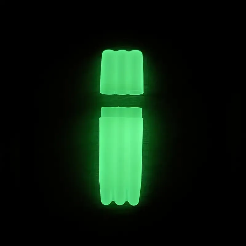 Tobacco 3 Joints Holder Plastic Doob Tube Luminous Noctilucent Glow in the Dark Stash Jar Herb Container Storage Cigarette Rolling Cone Paper Pill Pre Roll Case