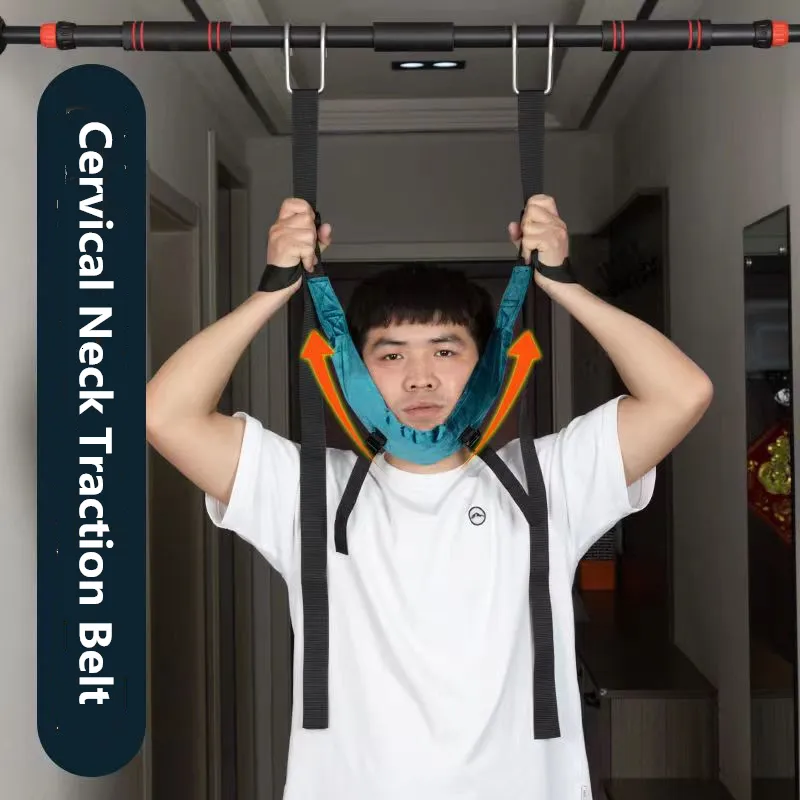 Portable Slim Equipment Cervical Neck Traction Belt Hanging Stretching Spondylosis Treatment Device Spine Orthosis Frame 230920