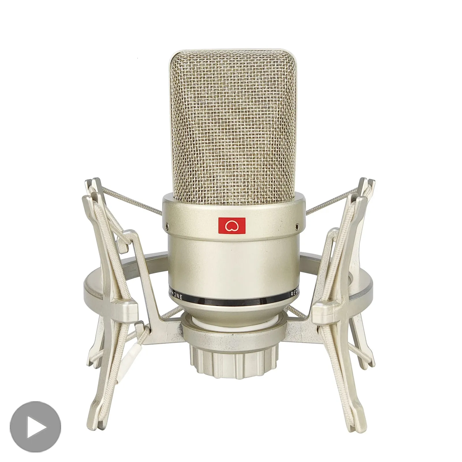 Микрофоны Профессиональный Конденсаторный Микрофон Studio Для ПК.