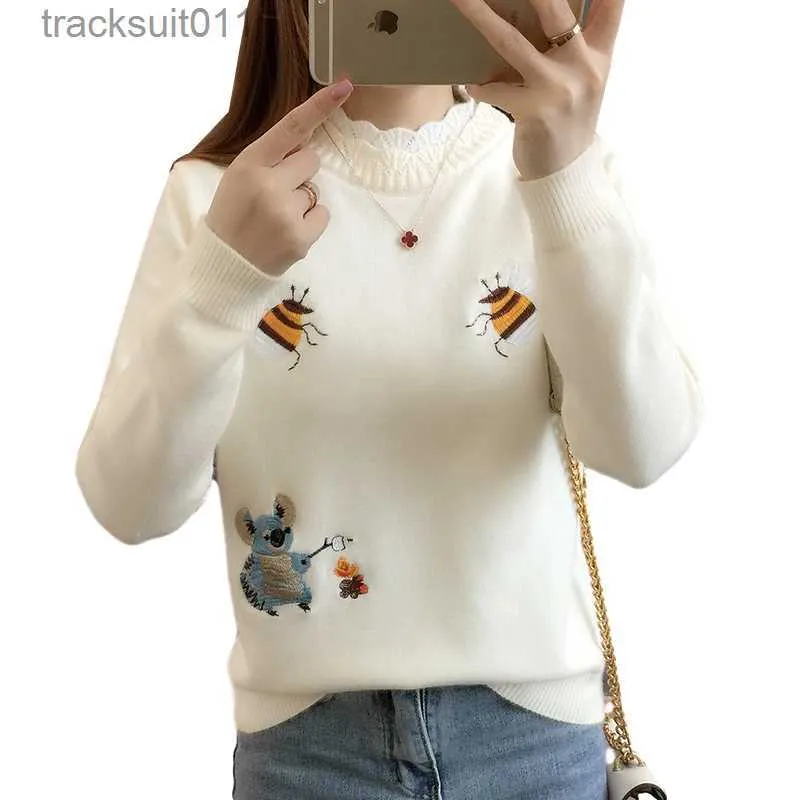 Y2K Women's Sweater Pullover Knit Jumper Tie Dye Print Female Sweaters 2021  Autumn Winter O-neck Long Sleeve Loose Jumpers