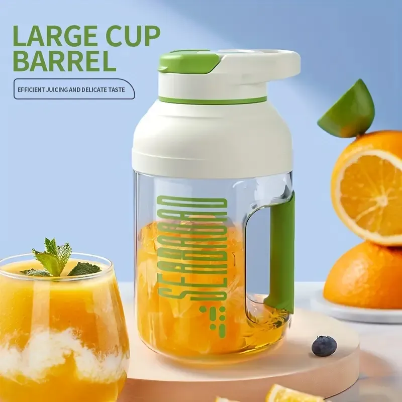 كأس عصير الفاكهة اللاسلكي المحمولة - Crush Ice استمتع بعصير طازج في أي مكان!