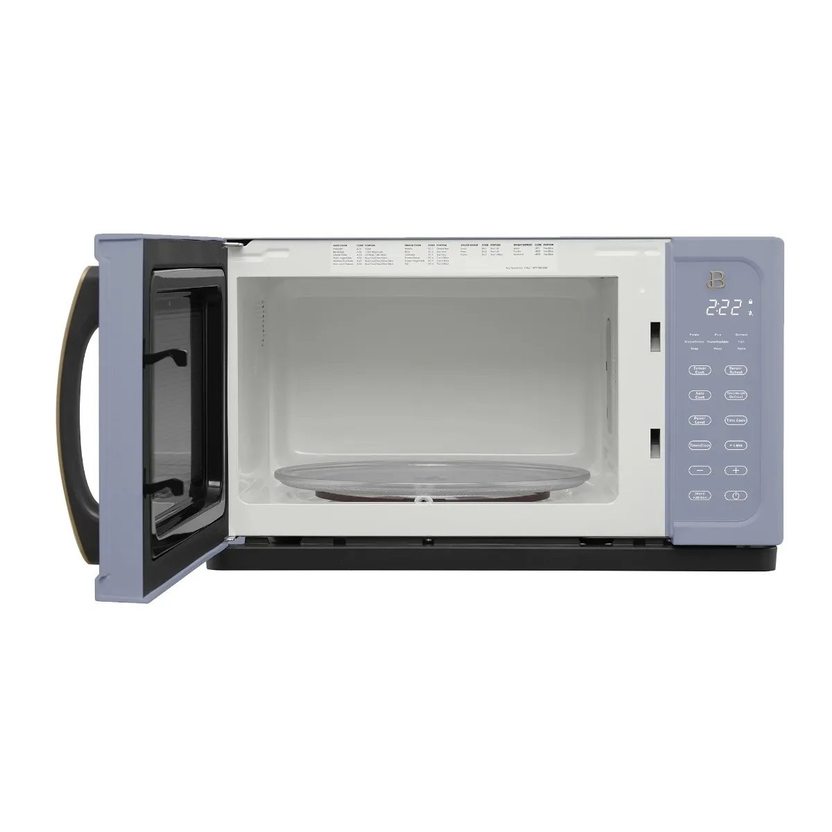 1,1 Cu ft 1000 Watt, sensormagnetronoven, korenbloemblauw van Drew Barrymore, nieuw