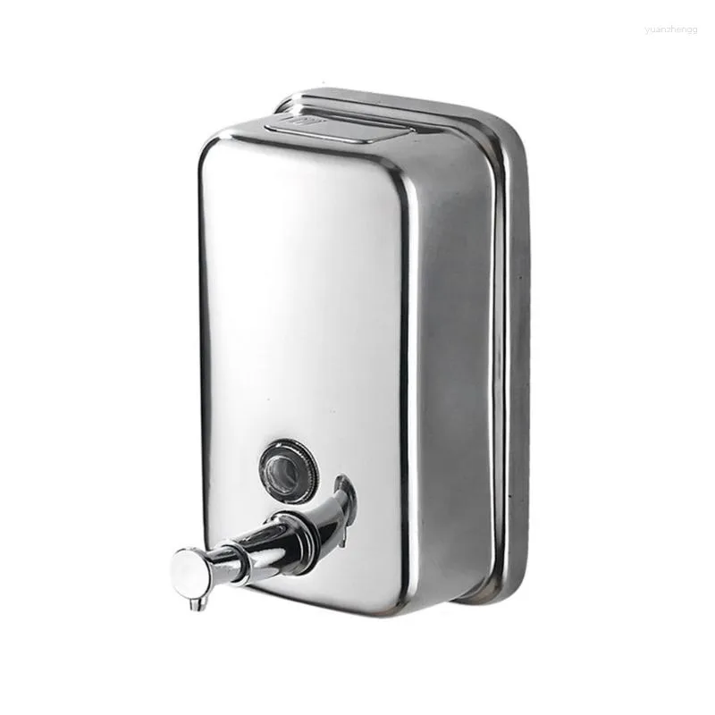 Dispenser di sapone liquido Porta shampoo per doccia a parete in acciaio inossidabile Ristorante Toilette Dropship