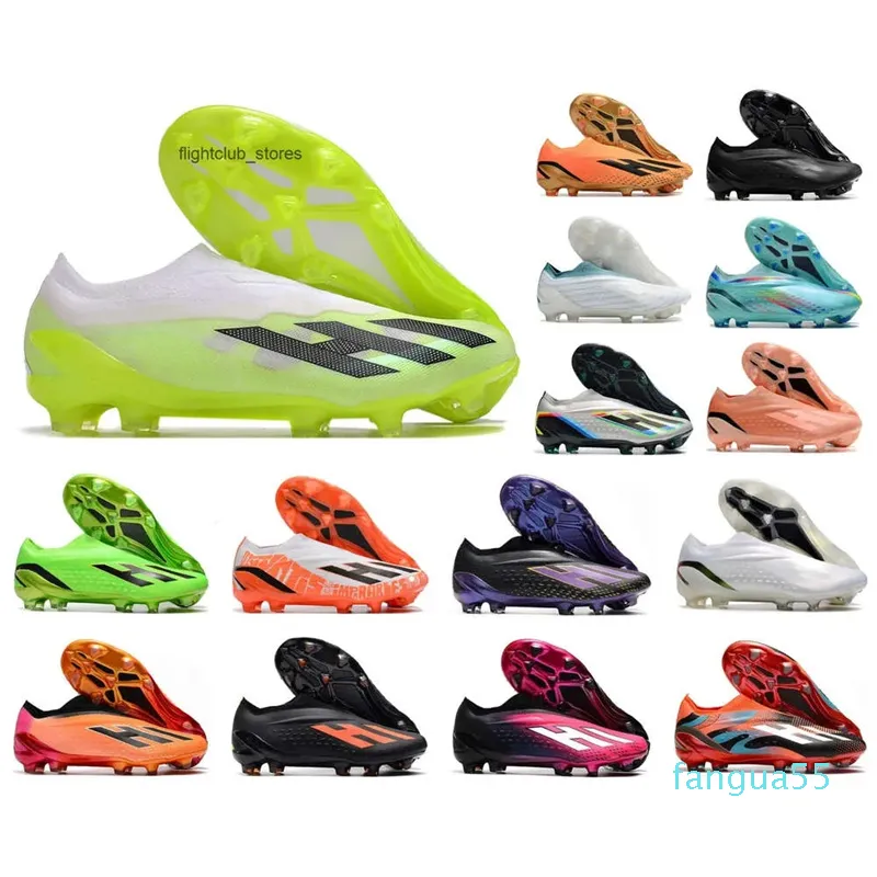 2023-MINS SOCCER FOUCCER FOUCKIN SHOED BOOTS CARZYRUSH Speedportal slip-on speedportal Size US 6.5-11