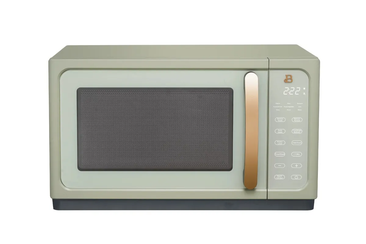 1 Cu Ft 1000 Watt Sensor Microwave Oven Stainless Steel Horizontal ...