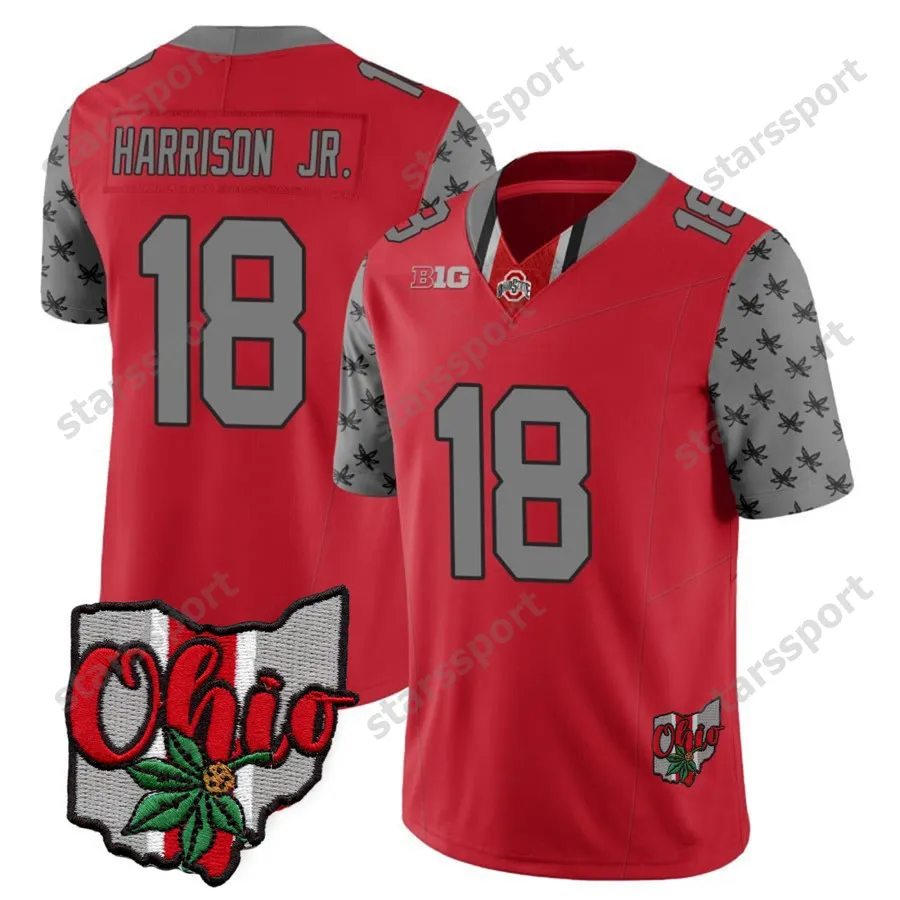 Ohio State Buckeyes 2024 Personalized Football Jersey Breathable Quick Dry Polyester Men s Women s Youth Sizes
