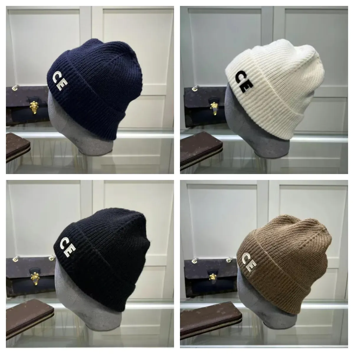 Frauen Beanie Designer Männer Beanie Gestrickte Hut Herbst Und Winter Warme Mode Heiße Stil Hüte Mützen Marke Cap Lettter Frau Caps CYG239214-5