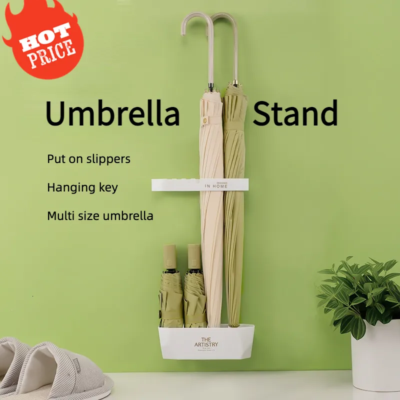Porte-parapluies support amovible rangement minimaliste nordique baril de Drainage pratique 1 ensemble 230920