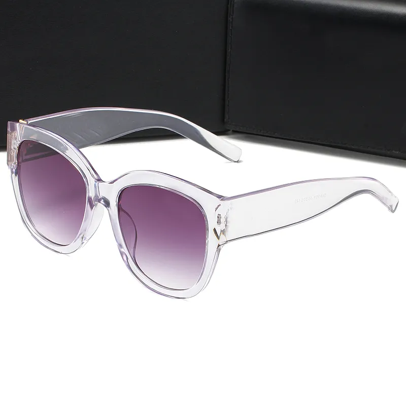 10A Fashion Luxury Plate Designer Mens Glasses Solglasögon för kvinnor Män Dam Designers Eyewear 0095 Ultraviolet-Proof