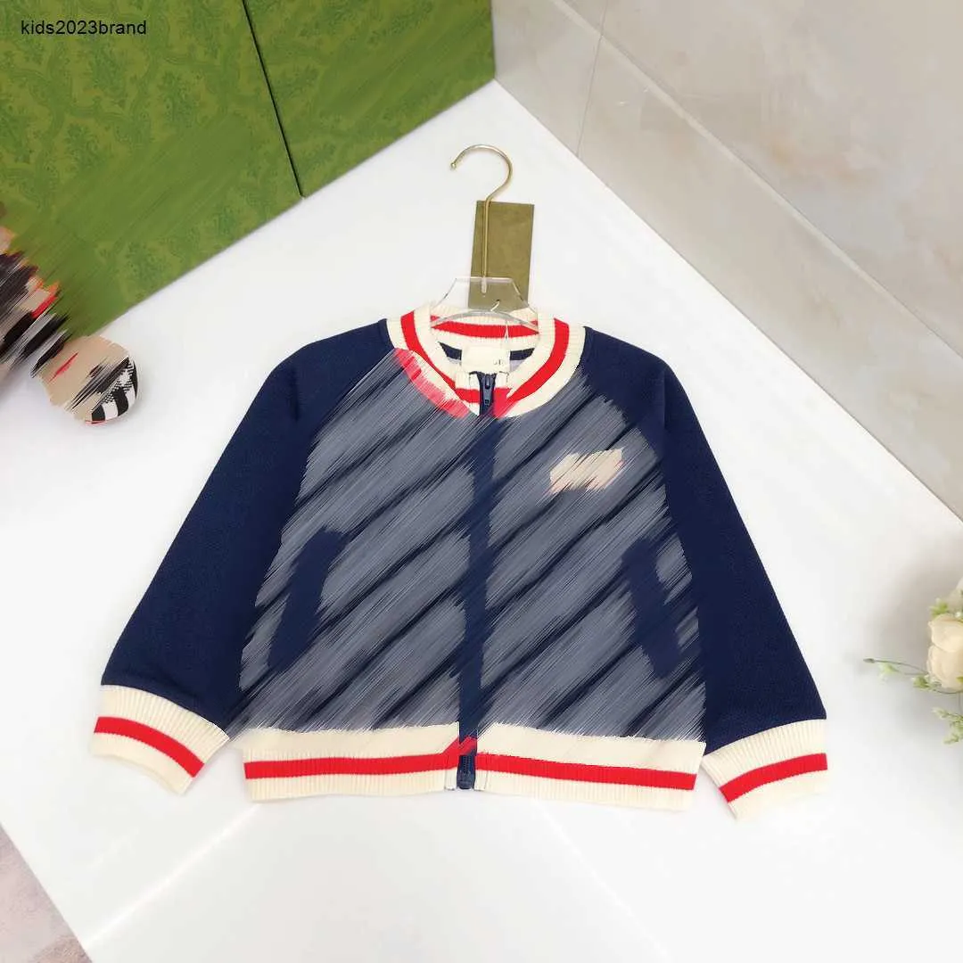 Manteaux d'automne pour bébé, veste avec coutures multicolores pour enfants, taille 100-150 CM, uniforme de baseball avec grille de lettres imprimée complète pour garçons Sep20