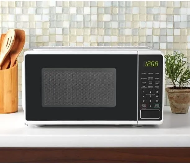 Cu ft Capacity Countertop Microwave Oven, White Hogar y cocina Home applicances Home appliance