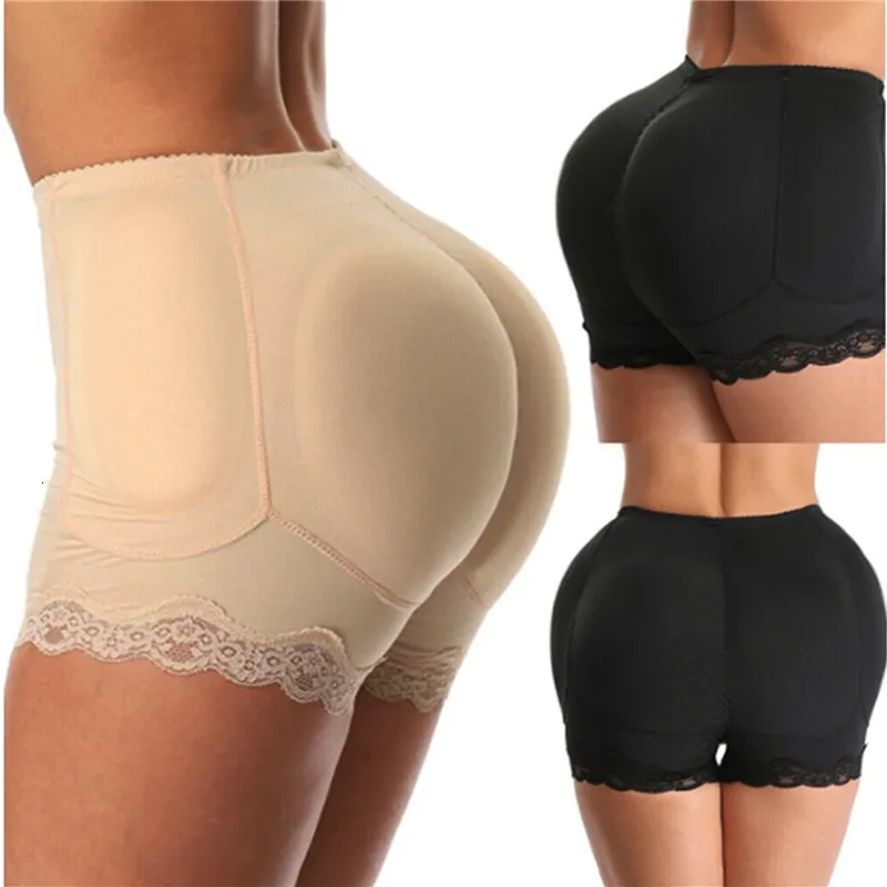 Waist Tummy Shaper Padded Butt lifter Corrective Underwear Enhancer Body Modeling Strap Fake Hip Shapwear Push Up Panties 230921