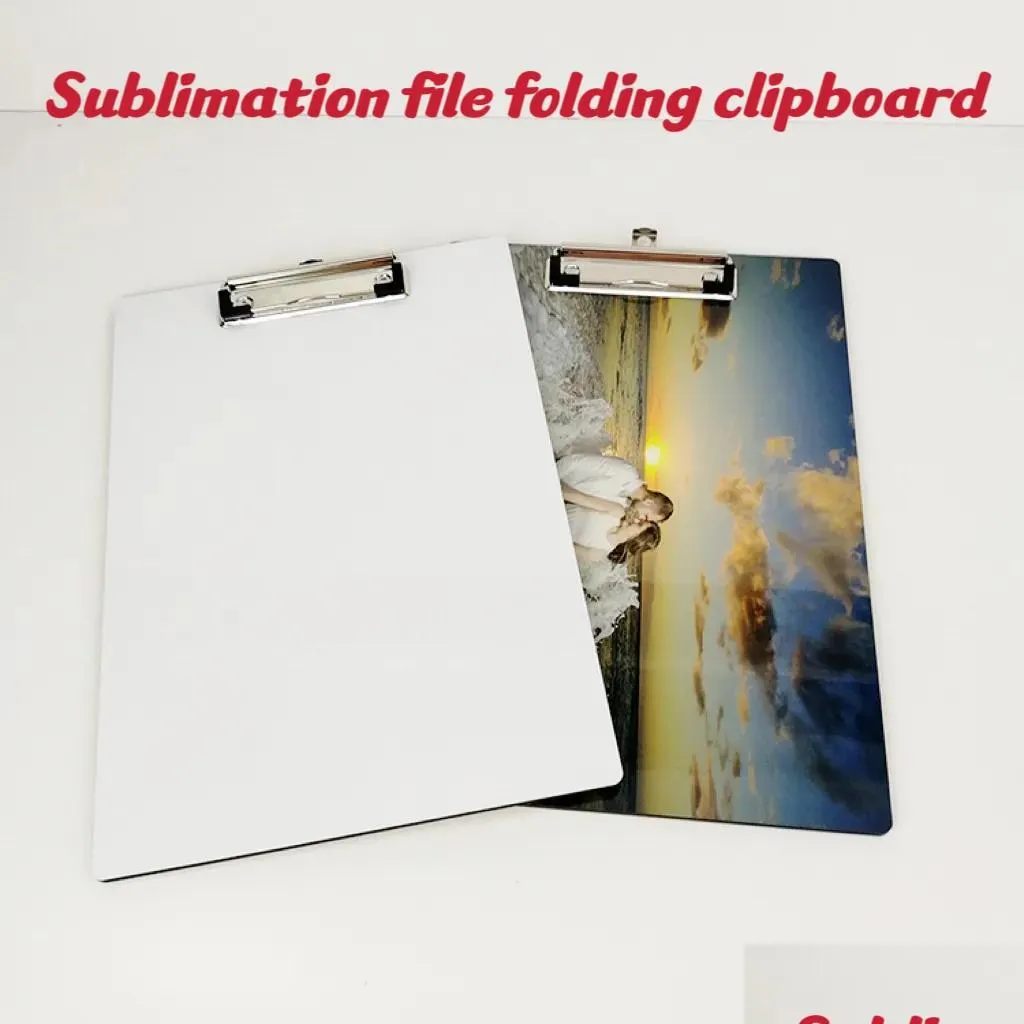 Filing Supplies Wholesale Sublimation File Folding Clipboard A4 Wooden Mdf With Custom Printing And Logo Wood Folder Manufacturer Made Dhvhn