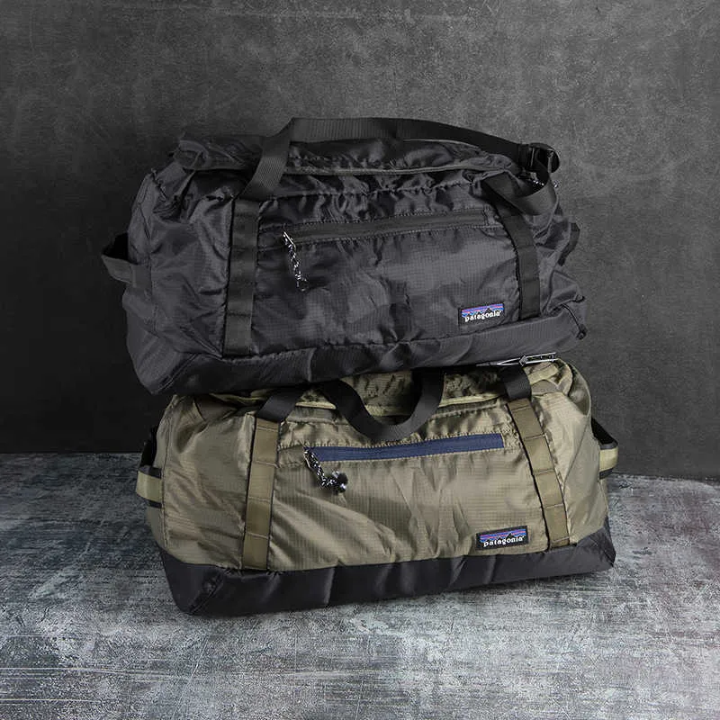 26SS Large Capacity 56-75L Polyester Travel Bag with String Closure for ...