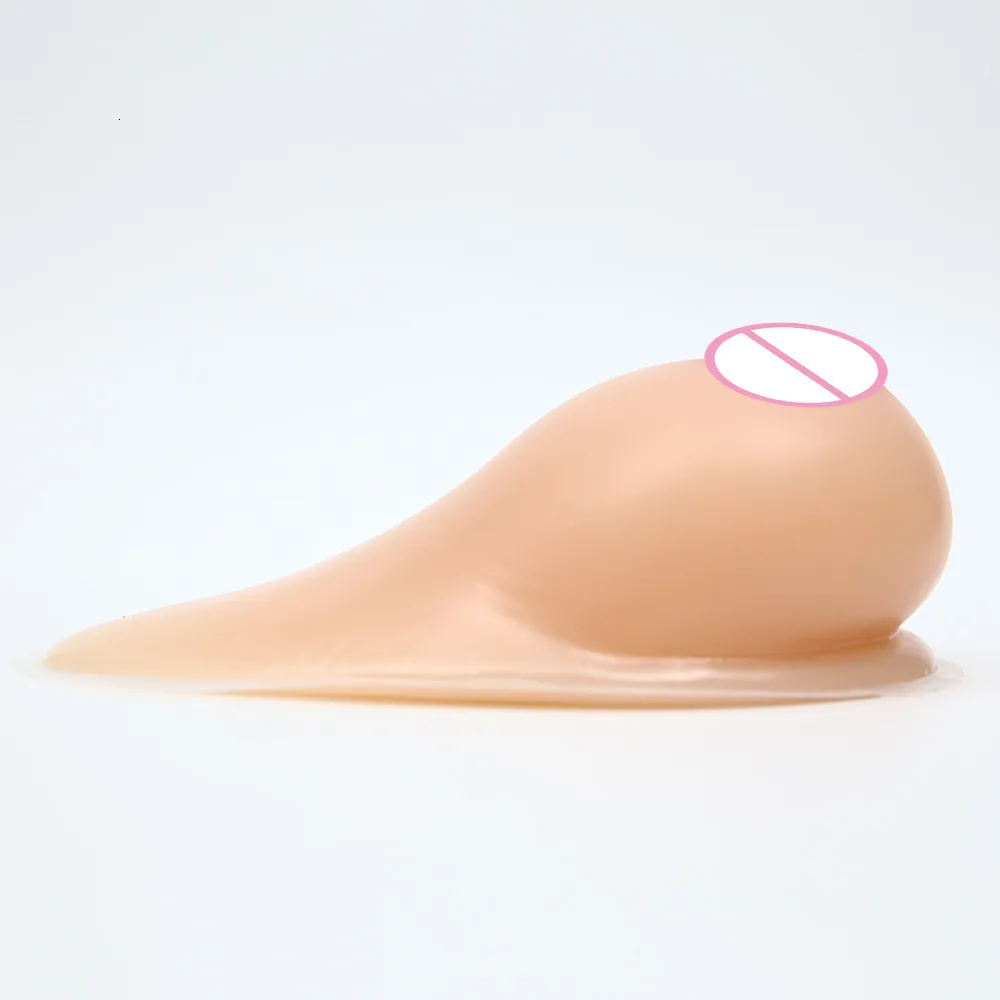  Pechos falsos de silicona/algodón relleno en forma de pechos en  forma de pecho de medio cuerpo para prótesis de mastectomía de travestis  (color: color 2, tamaño: relleno de silicona) : Ropa