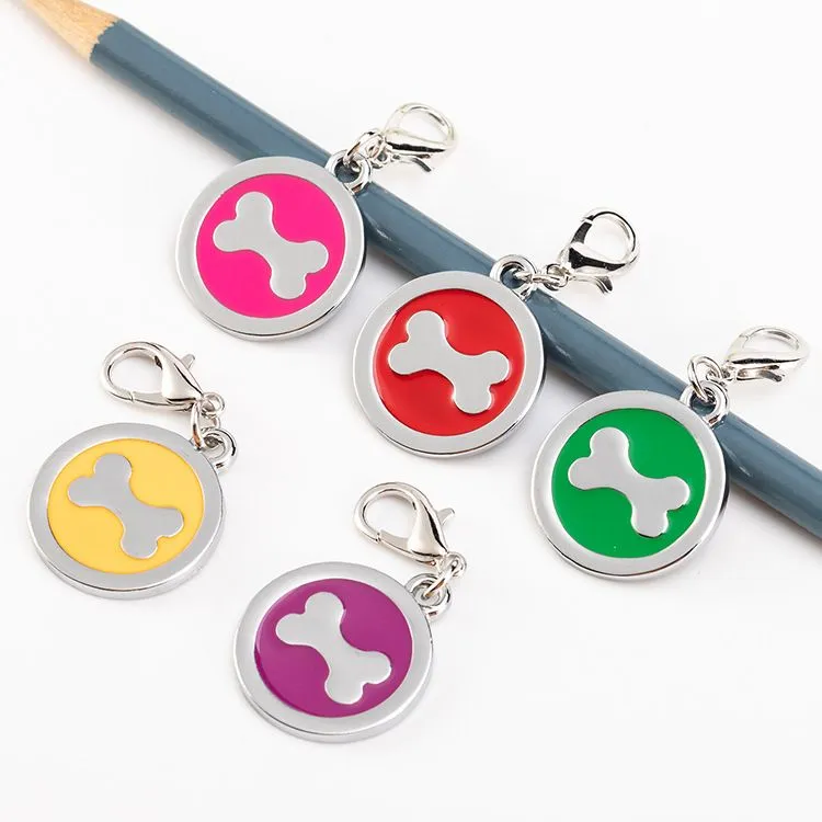 Anpassbares Hundehalsband, Adressanhänger für Hunde, Medaille mit Gravur, Name, Kätzchen, Welpenzubehör, personalisierte Katzenhalskette
