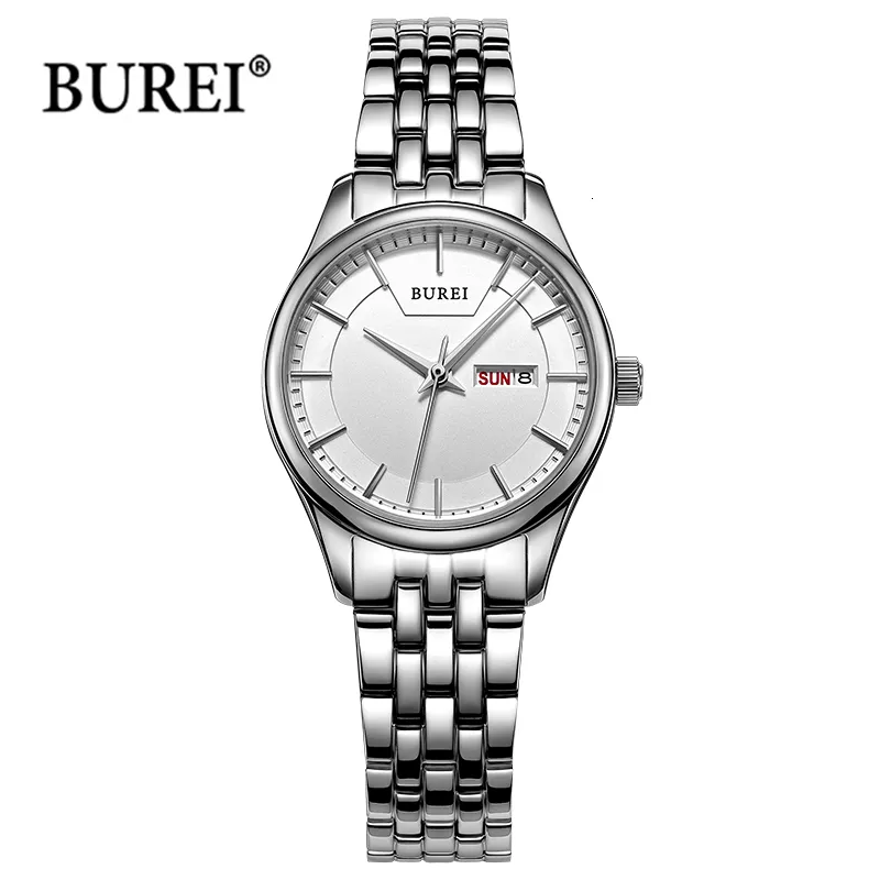 Damenuhren BUREI Marke Damenmode Uhr Frauen Luxus Wasserdicht Kalender Business Casual Quarz Armbanduhr Uhr Relogio feminino 230921