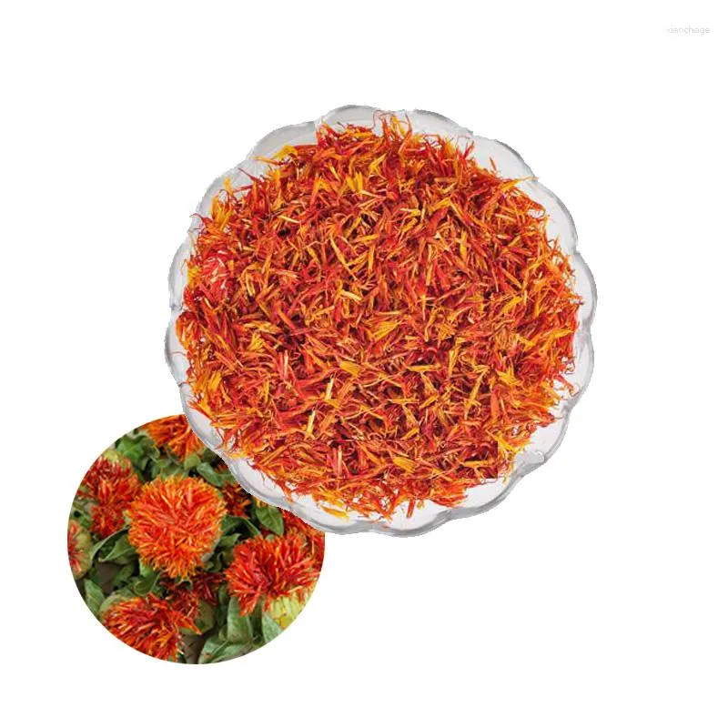 Decorative Flowers Natural Dried Safflower Petals Red Flower Wedding And Party Decoration Biodegradable 10g/bag