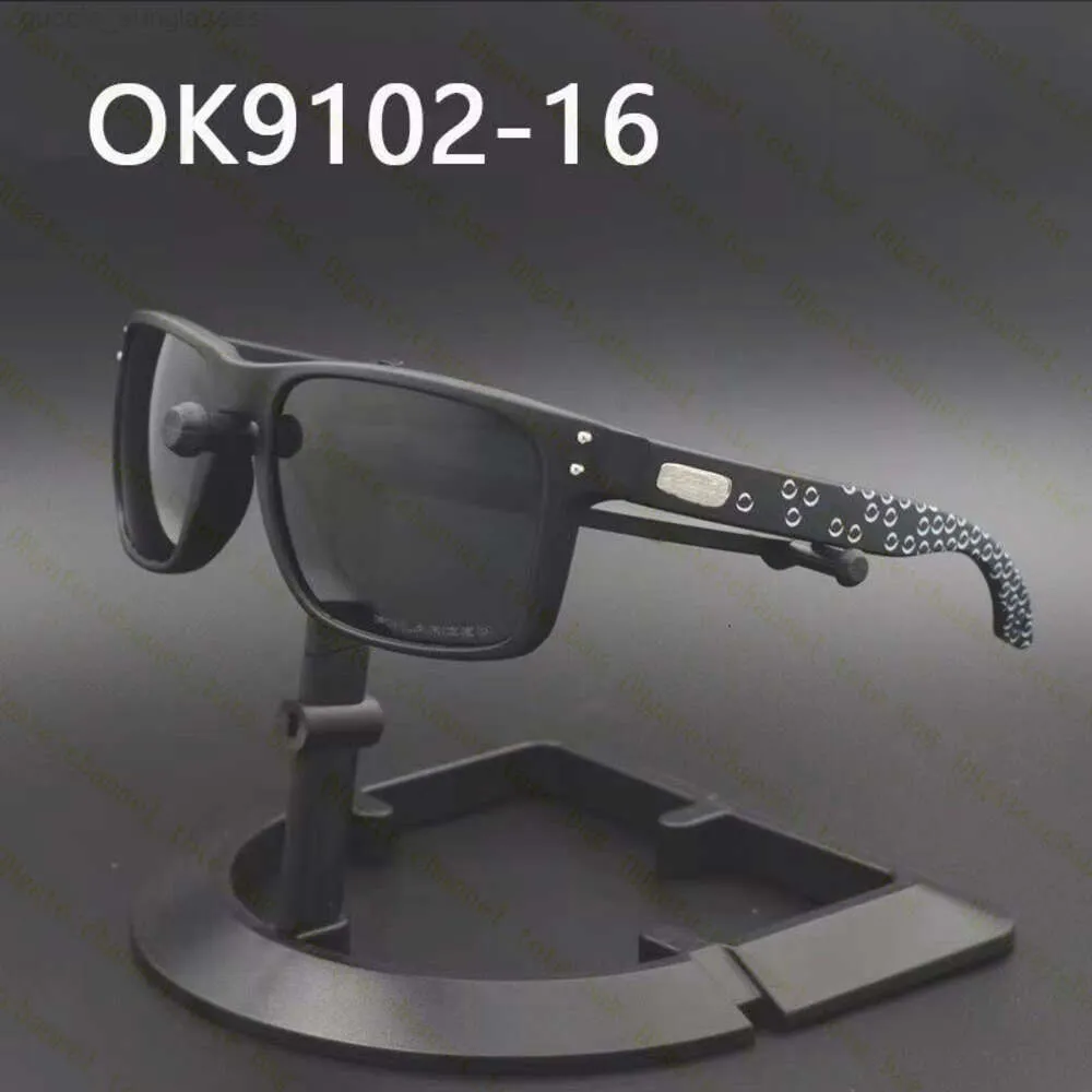 Новые дизайнерские солнцезащитные очки 0akley Женские солнцезащитные очки 0akley Спортивные мужские солнцезащитные очки Uv400 Высококачественные поляризационные линзы для ПК Revo Tr-90 Frame - Oo9102 101h7b
