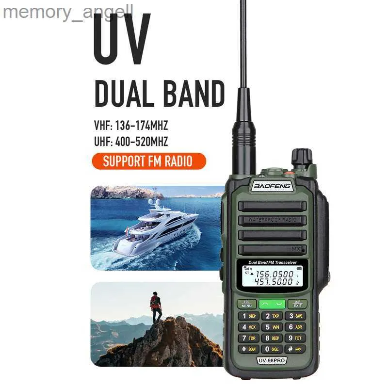 Baofeng UV-98 PRO High Power Walkie Talkie Long Range Waterproof