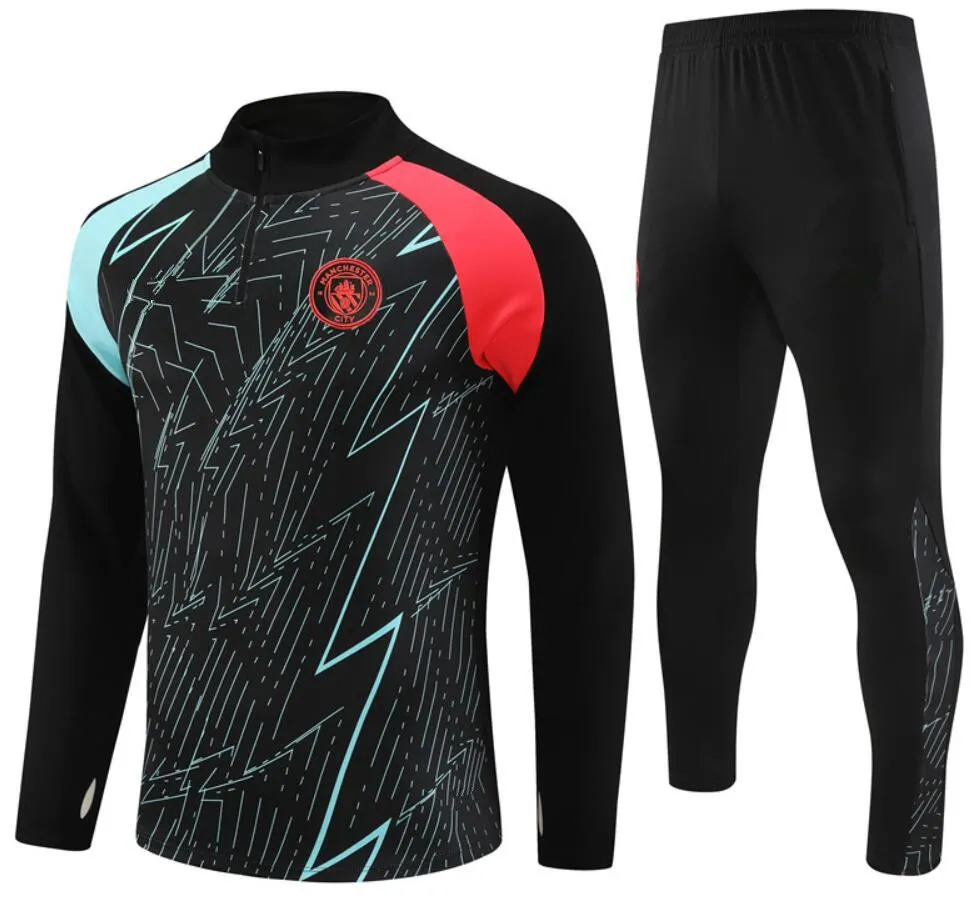 HAALAND Half Zip Tracksuit Set For Men And Kids 2023 2024