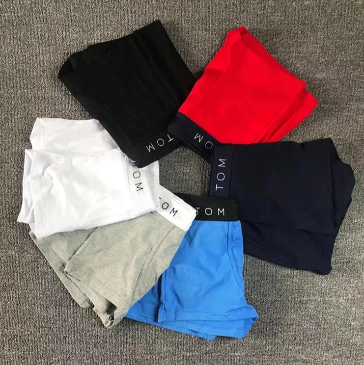 Storlek M-2xl herres designer Bomull Underbyxor Boxer Briefs andningsbara varumärke Casual Sexiga bokstäver Tryckta underkläder Shorts Male