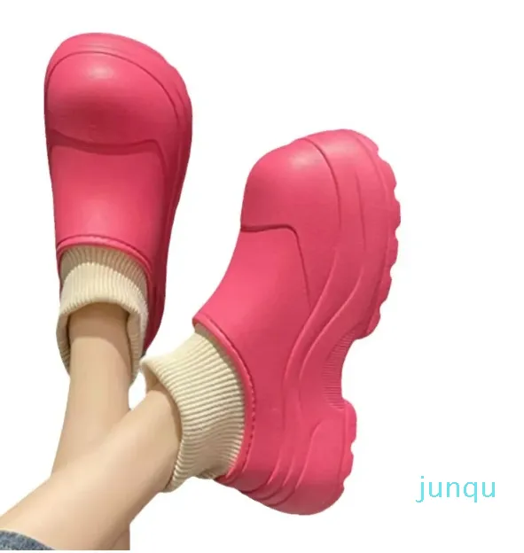 Wodoodporny nowy produkt Product Designer Pink Kobiety zimowe ciepłe pluszowe botki kostki bez poślizgu bawełniane wyściełane buty zewnętrzne