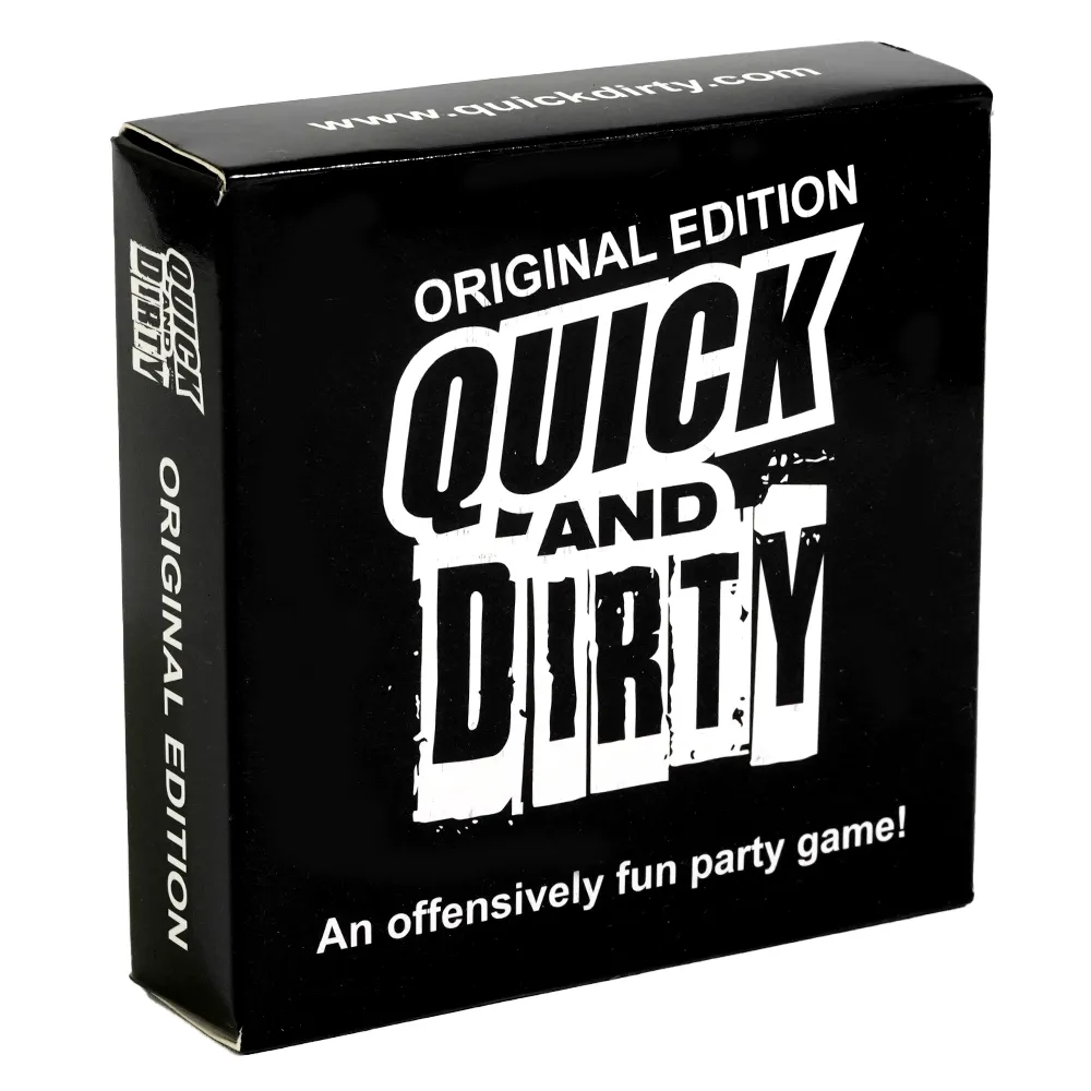 Jeu de cartes Quick And Dirty 70 pcs Un jeu amusant