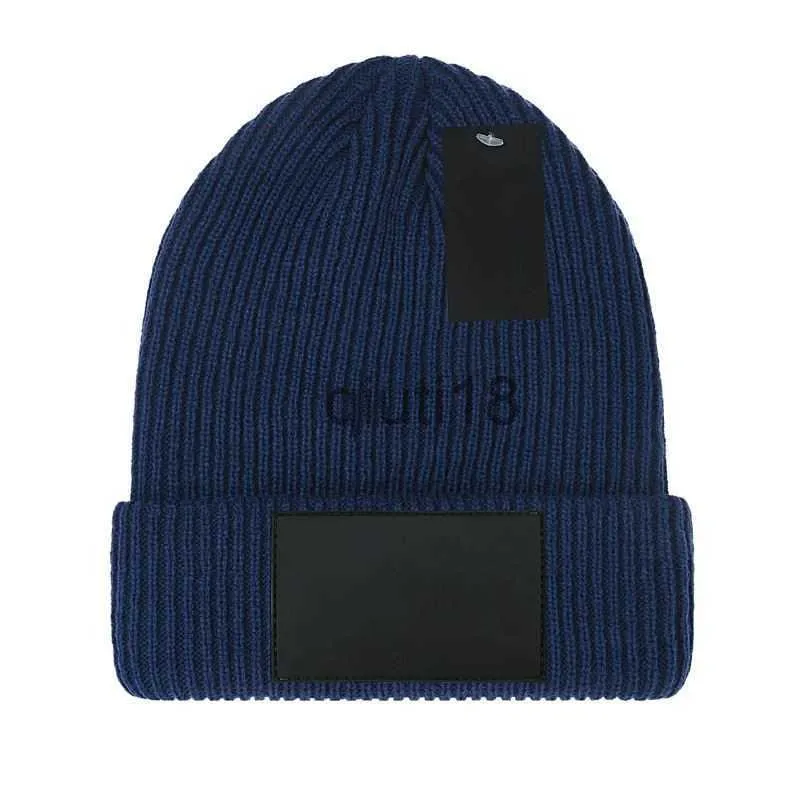 Beanie/Skull Caps Winter Hat Beanies Bonnets Letters Men's Fashion Sticked Beanie Wool Cap Men Women Winter Warm's Streetwear Hat Casquette X0922