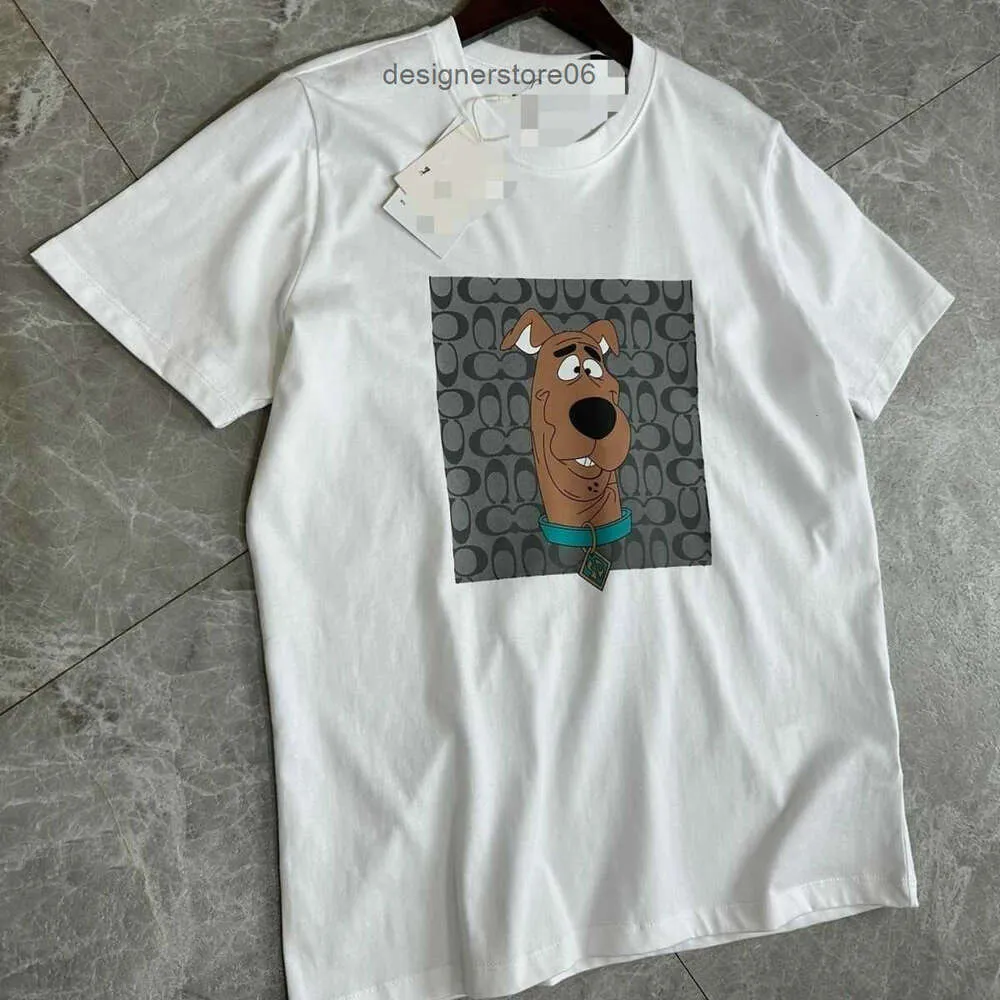 coolMen's T-shirts Koujia Dog Print T-shirt décontracté