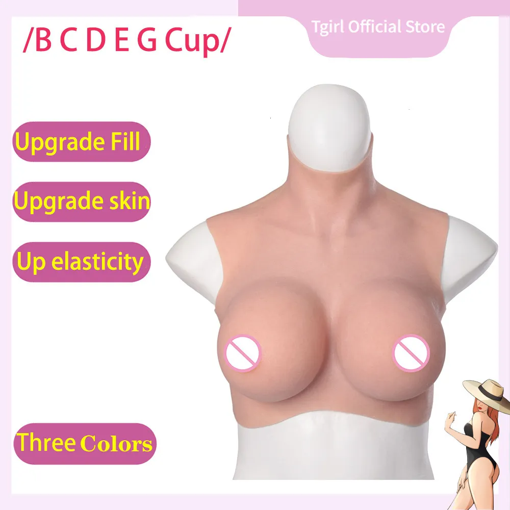 Forma de mama peitos falsos formas de silicone peitos para homens e mulheres mastectomia câncer crossdresser travesti sissy artificial peito enorme 230921