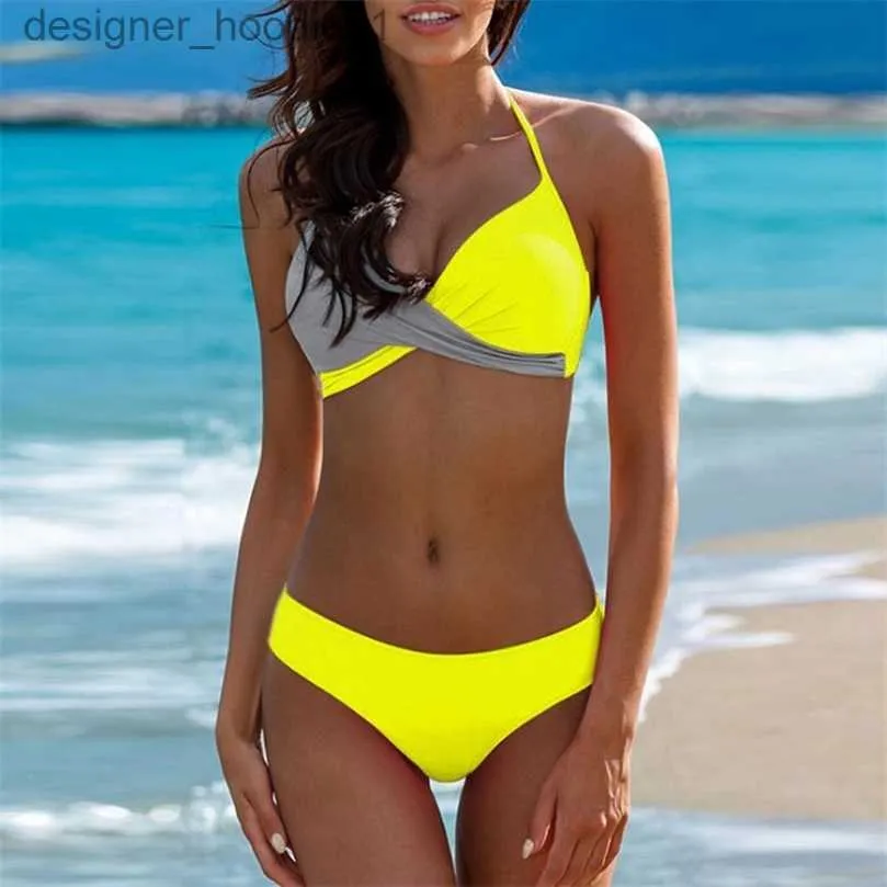 Women's Swimwear Sexy Bikini Push Up Swimwear Women Biquini Feminino Mujer Swimsuit Tanga Swimming Bathing Suit Plus Size Bikinis Set 3XL 220413 L230922