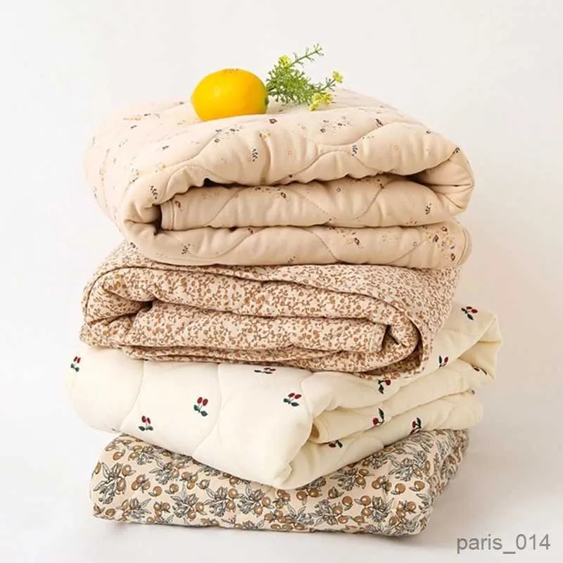 Blankets Swaddling Winter Warm Baby Quilt Cotton Comforter Quilted