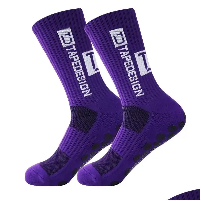 DHL New Anti-slip Soccer Socks Men Women Outdoor Sport Grip Football Socks FY0232 ss0223