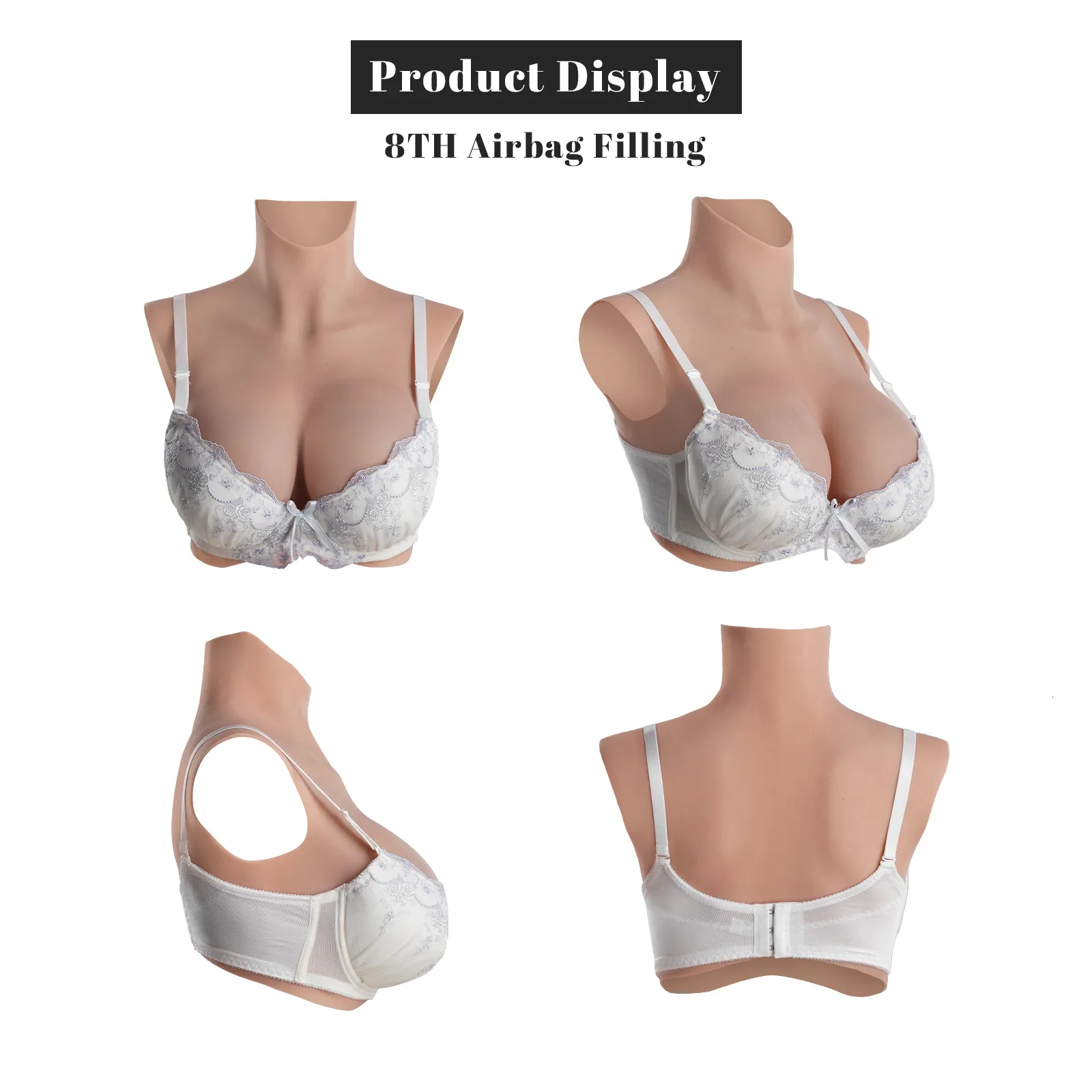 Breast Form CYOMI 8TH No Oil Realistic Fake Boobs Silicone Breasts Forms  Artificial Chest For Crossdresser Transgender Sissy Drag Queen 230921 From  129,29 €