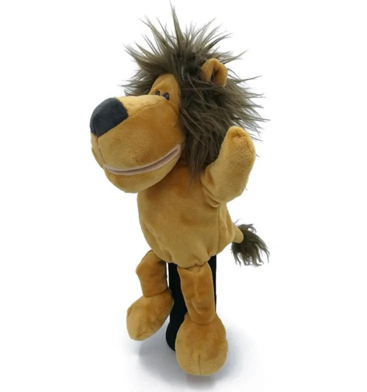 Cartoon Lion Golf Driver Headcover 460cc Animal Head Cover Golf Club